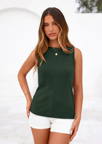PRETTYGARDEN Tank Top for Women Summer Sleeveless Sweater Tops Spring Business Casual Work Shirts Ribbed Knit Blouses