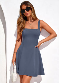 PRETTYGARDEN Summer Dresses for Women Sleeveless A Line Business Casual Formal Cocktail Party Spring Short Dress PRETTYGARDEN