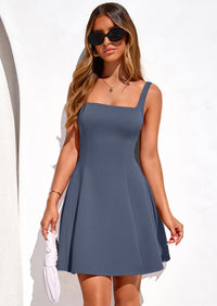 PRETTYGARDEN Summer Dresses for Women Sleeveless A Line Business Casual Formal Cocktail Party Spring Short Dress PRETTYGARDEN