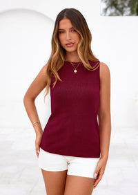 PRETTYGARDEN Tank Top for Women Summer Sleeveless Sweater Tops Spring Business Casual Work Shirts Ribbed Knit Blouses