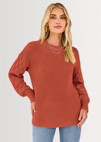 PRETTYGARDEN Women's Fall Pullover Sweater Casual Long Sleeve Loose Chunky Knit Tops Blouse Winter Fashion Clothing