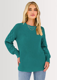 PRETTYGARDEN Women's Fall Pullover Sweater Casual Long Sleeve Loose Chunky Knit Tops Blouse Winter Fashion Clothing