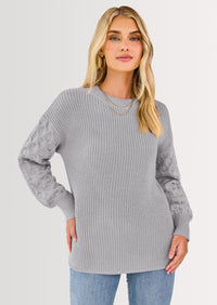 PRETTYGARDEN Women's Fall Pullover Sweater Casual Long Sleeve Loose Chunky Knit Tops Blouse Winter Fashion Clothing