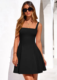 PRETTYGARDEN Summer Dresses for Women Sleeveless A Line Business Casual Formal Cocktail Party Spring Short Dress PRETTYGARDEN