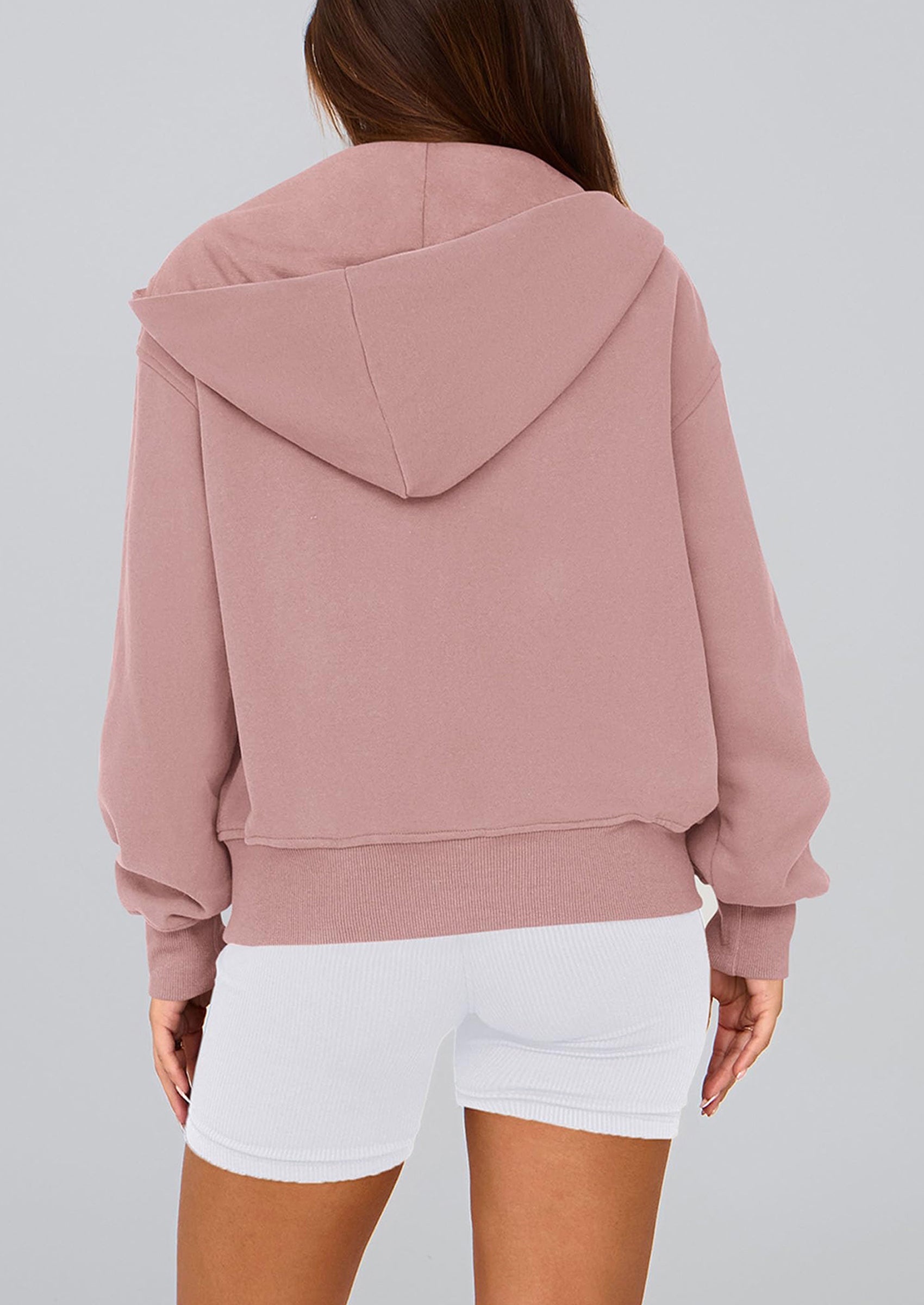 PRETTYGARDEN Hoodies For Women Sweatshirt Zip Up Hoodie Fall Fashion Trendy Long Sleeve Jackets Winter Clothing Outfits