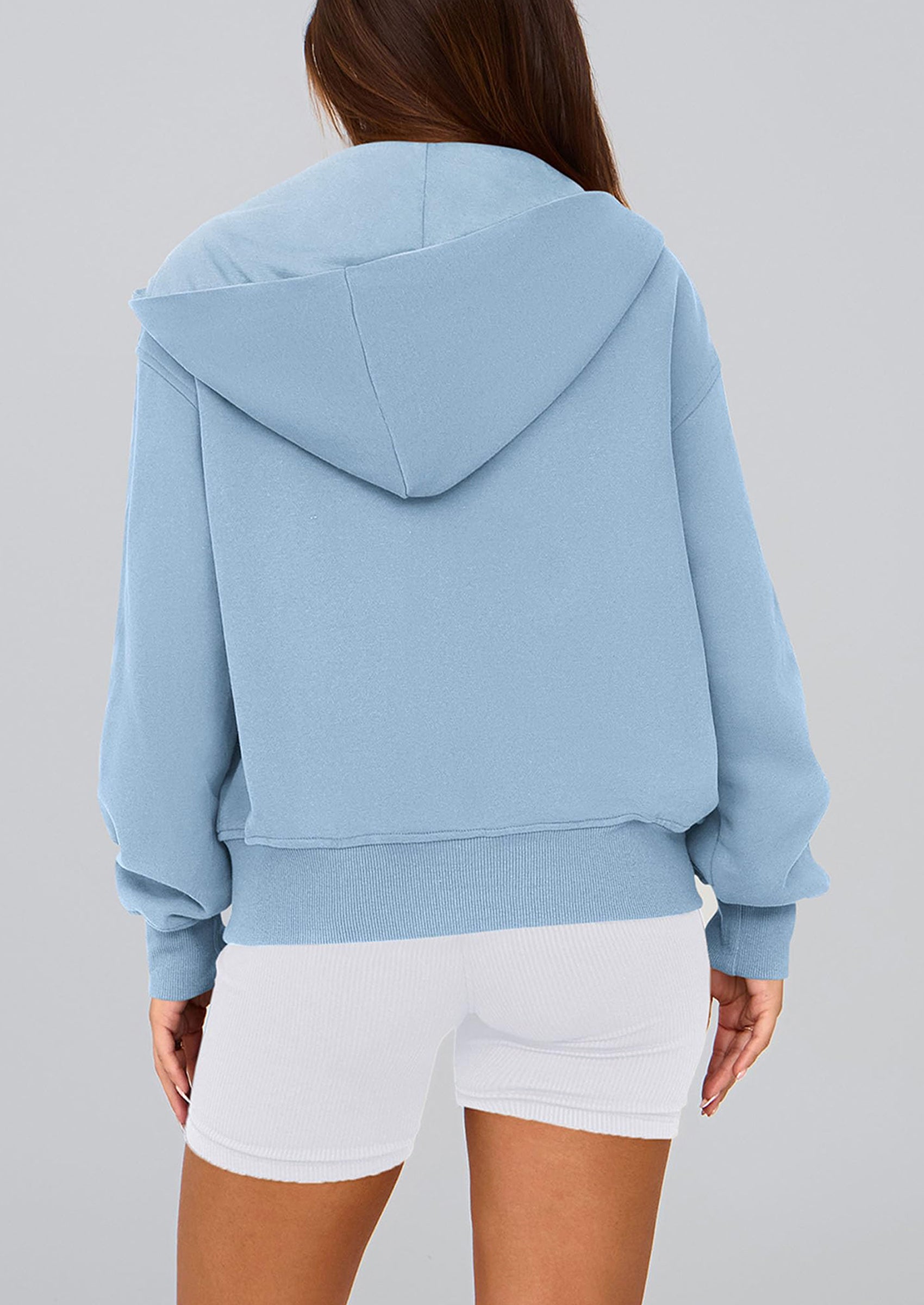 PRETTYGARDEN Hoodies For Women Sweatshirt Zip Up Hoodie Fall Fashion Trendy Long Sleeve Jackets Winter Clothing Outfits