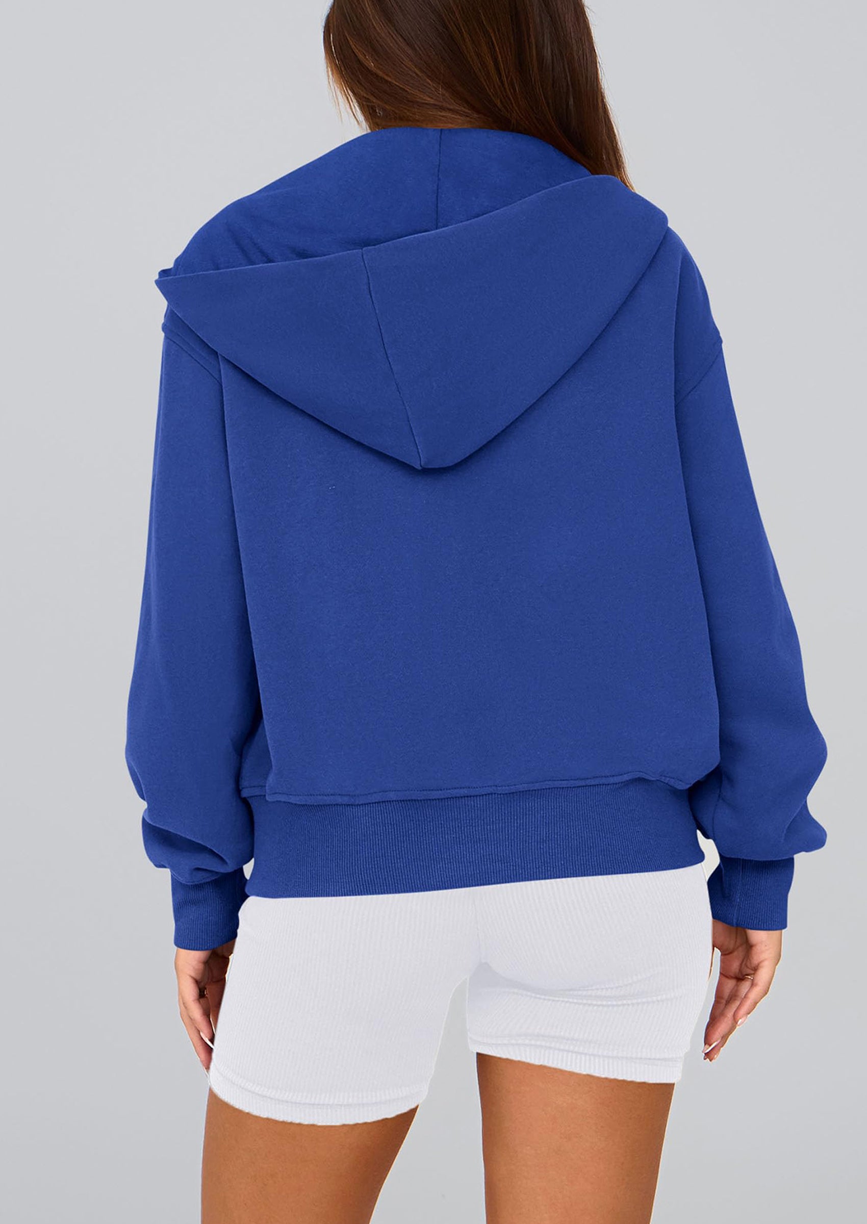 PRETTYGARDEN Hoodies For Women Sweatshirt Zip Up Hoodie Fall Fashion Trendy Long Sleeve Jackets Winter Clothing Outfits