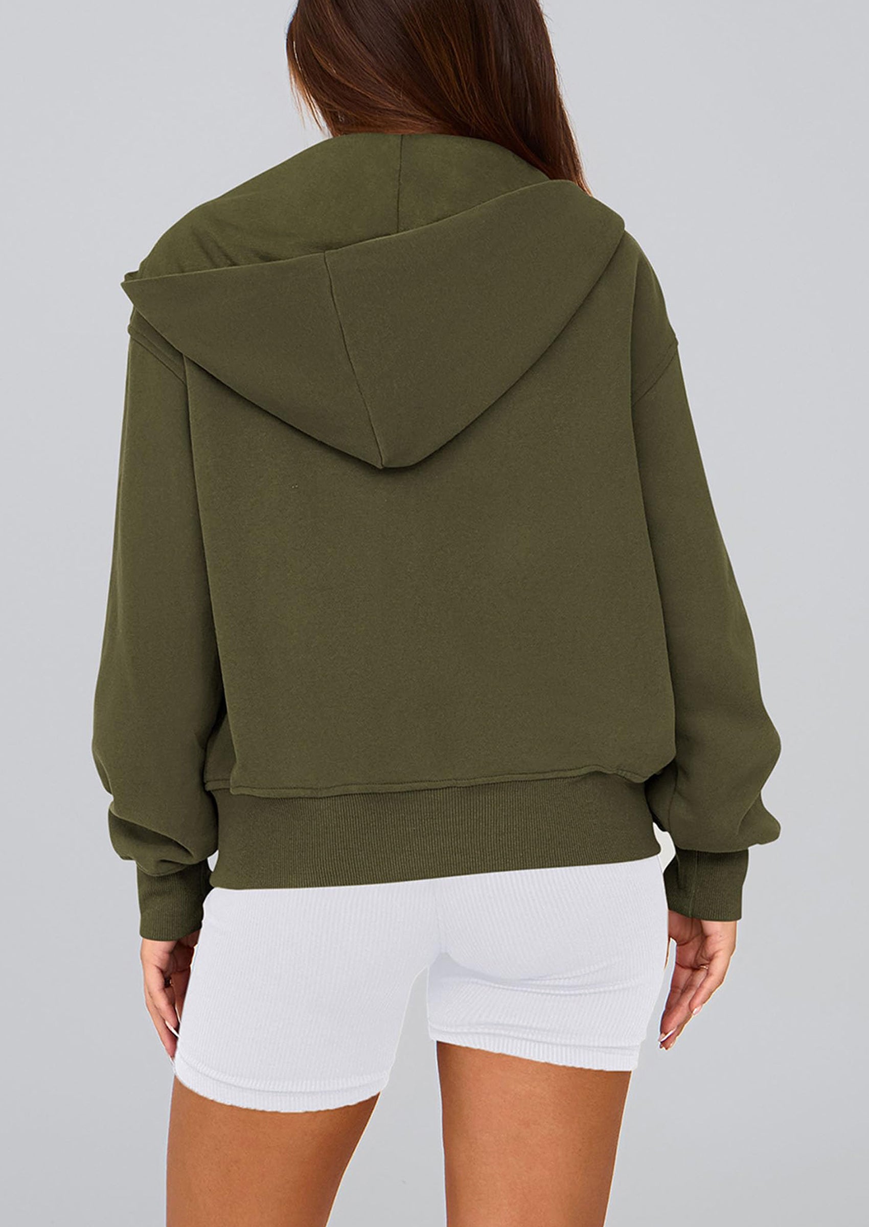 PRETTYGARDEN Hoodies For Women Sweatshirt Zip Up Hoodie Fall Fashion Trendy Long Sleeve Jackets Winter Clothing Outfits