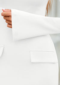 PRETTYGARDEN Womens Fall Long Sleeve Mini Dress Trendy Boat Neck Bodycon Knit Elegant Short Party Dresses