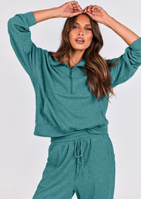 PRETTYGARDEN Women's Fall 2 Piece Lounge Sets Zip Up Sweatshirt Jogger Pants Sweat Track Suits Travel Outfit Winter Clothing