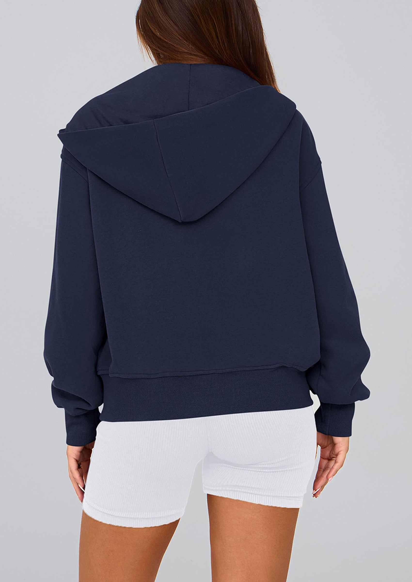 PRETTYGARDEN Hoodies For Women Sweatshirt Zip Up Hoodie Fall Fashion Trendy Long Sleeve Jackets Winter Clothing Outfits