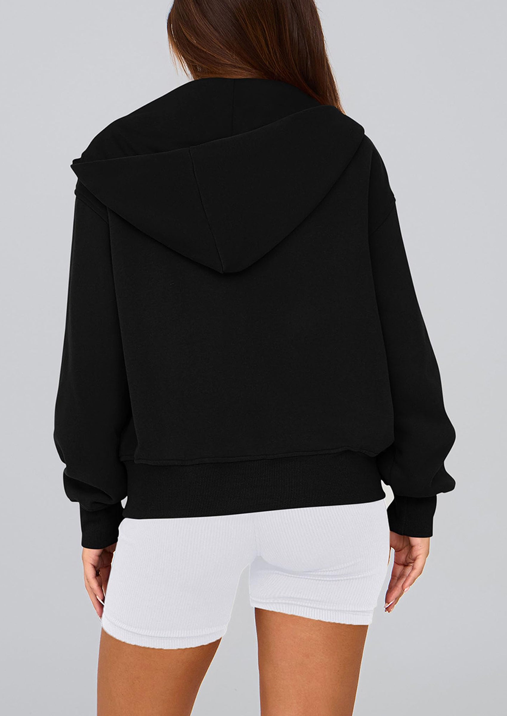 PRETTYGARDEN Hoodies For Women Sweatshirt Zip Up Hoodie Fall Fashion Trendy Long Sleeve Jackets Winter Clothing Outfits