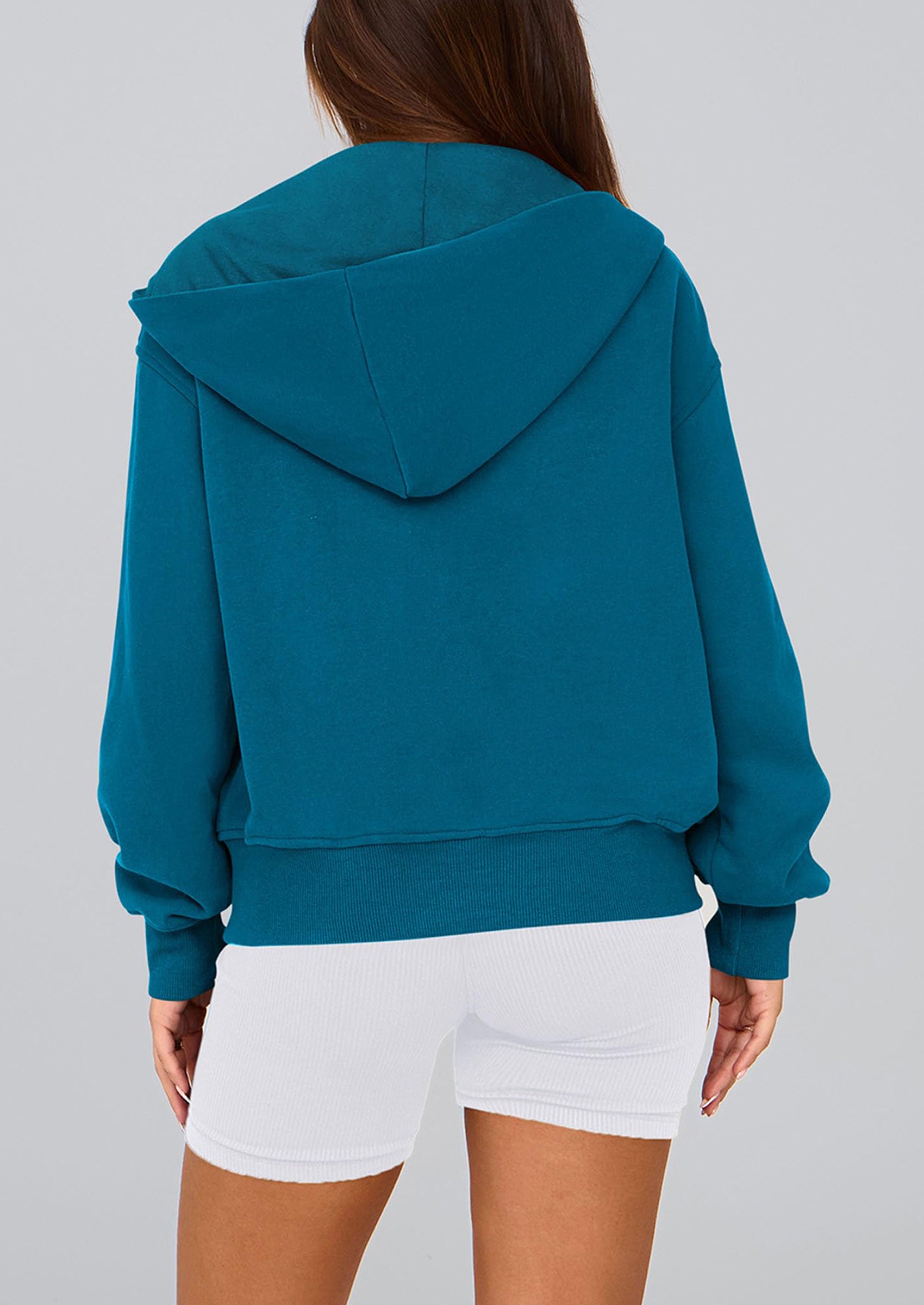 PRETTYGARDEN Hoodies For Women Sweatshirt Zip Up Hoodie Fall Fashion Trendy Long Sleeve Jackets Winter Clothing Outfits