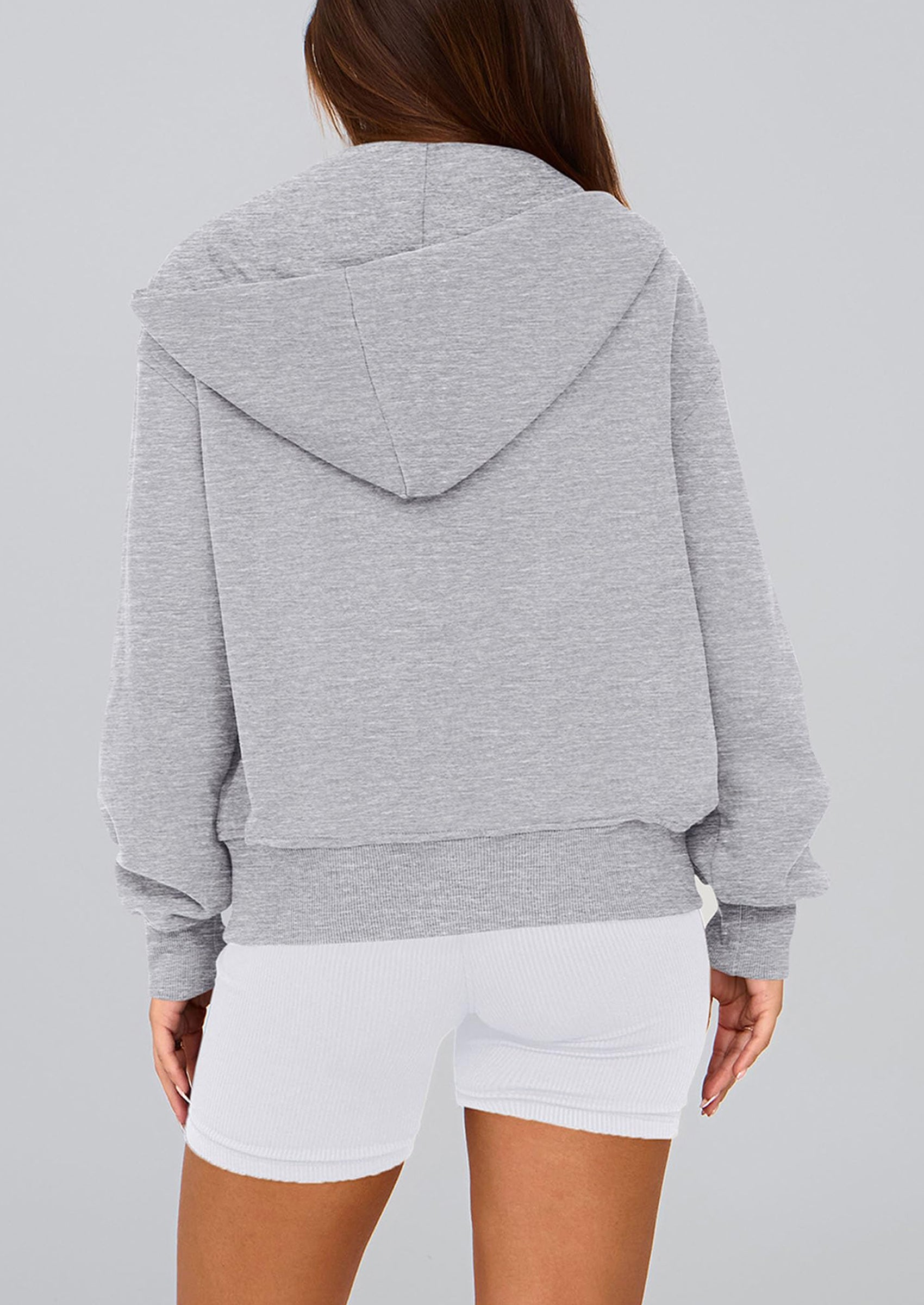 PRETTYGARDEN Hoodies For Women Sweatshirt Zip Up Hoodie Fall Fashion Trendy Long Sleeve Jackets Winter Clothing Outfits