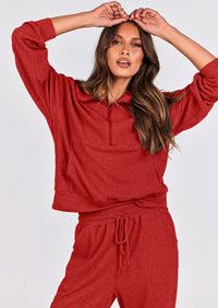 PRETTYGARDEN Women's Fall 2 Piece Lounge Sets Zip Up Sweatshirt Jogger Pants Sweat Track Suits Travel Outfit Winter Clothing