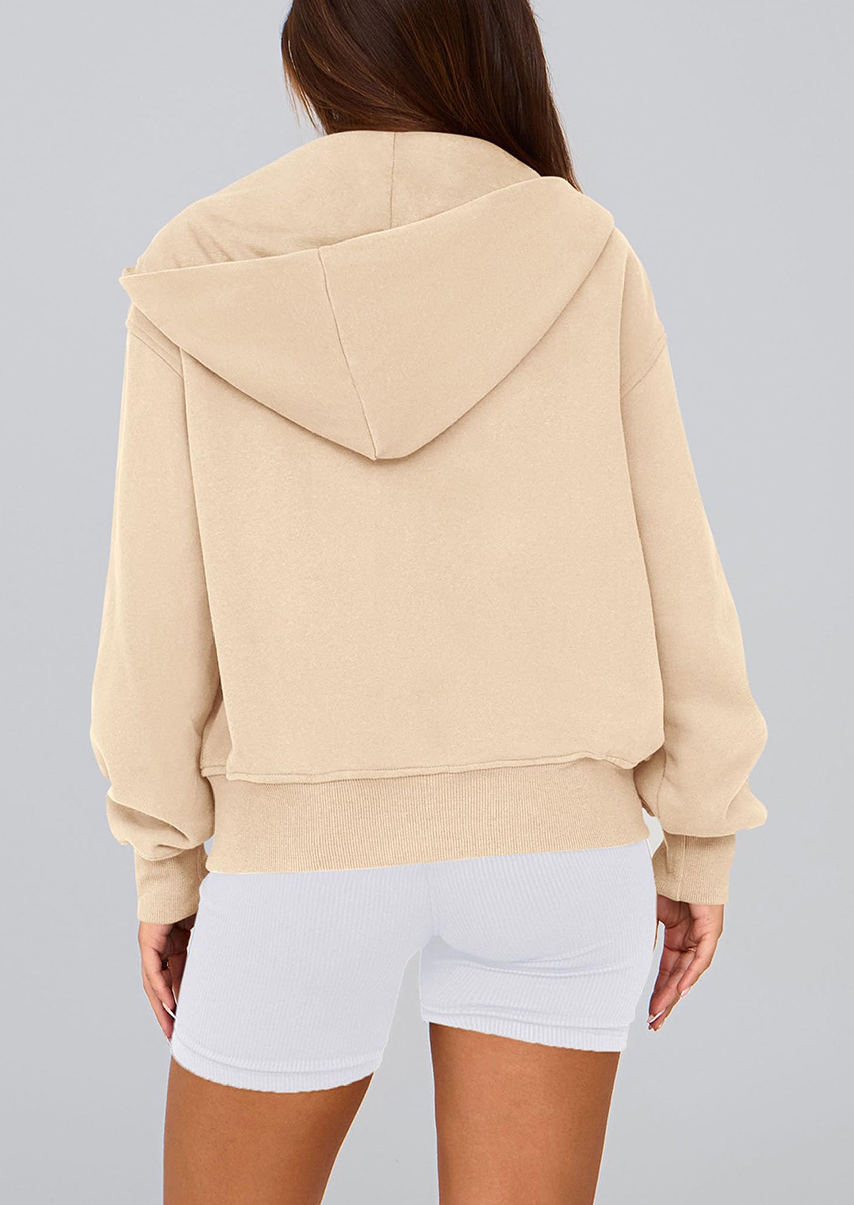 PRETTYGARDEN Hoodies For Women Sweatshirt Zip Up Hoodie Fall Fashion Trendy Long Sleeve Jackets Winter Clothing Outfits