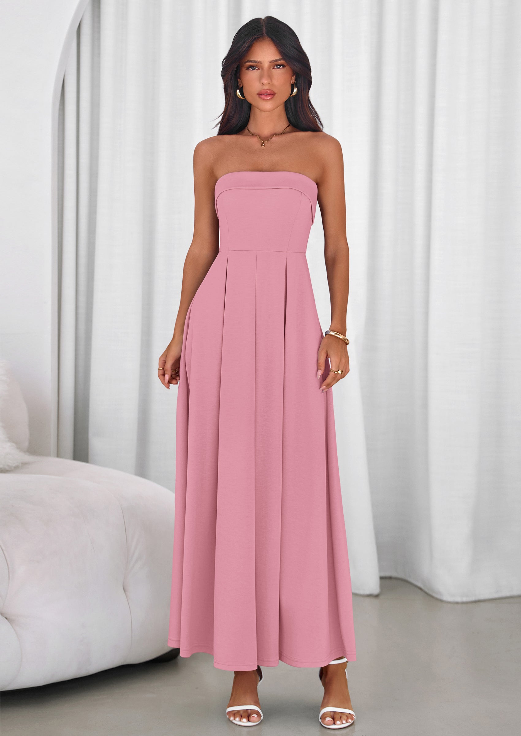 PRETTYGARDEN Cocktail Dresses for Women Summer Formal Elegant Tube Top PRETTYGARDEN Cocktail Dresses for Women Summer Formal Elegant Tube Top
