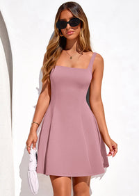 PRETTYGARDEN Summer Dresses for Women Sleeveless A Line Business Casual Formal Cocktail Party Spring Short Dress PRETTYGARDEN