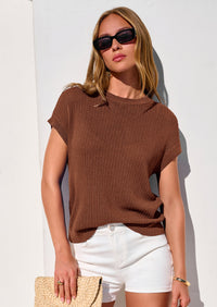 PRETTYGARDEN Women Spring Sweater Vest Business Casual Tank Top Lightweight Cap Sleeve Knit Shirts Trendy Summer Outfits PRETTYGARDEN