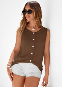 PRETTYGARDEN Womens Sweater Vest Spring Tops Cute Summer Sleeveless Cardigan Casual Knit Button Up Tank Tops PRETTYGARDEN