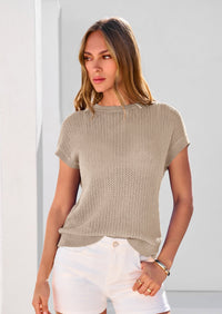 PRETTYGARDEN Women Spring Sweater Vest Business Casual Tank Top Lightweight Cap Sleeve Knit Shirts Trendy Summer Outfits PRETTYGARDEN