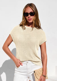 PRETTYGARDEN Women Spring Sweater Vest Business Casual Tank Top Lightweight Cap Sleeve Knit Shirts Trendy Summer Outfits PRETTYGARDEN