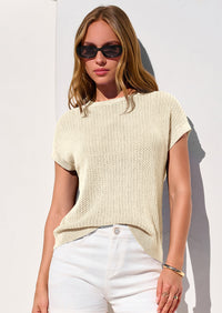 PRETTYGARDEN Women Spring Sweater Vest Business Casual Tank Top Lightweight Cap Sleeve Knit Shirts Trendy Summer Outfits PRETTYGARDEN