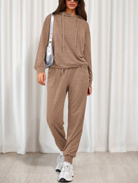 PRETTYGARDEN Women's Two Piece Outfits Sweatsuits Lounge Sets Hoodies Sweatshirt Joggers Sweatpants Fall Fashion Clothes