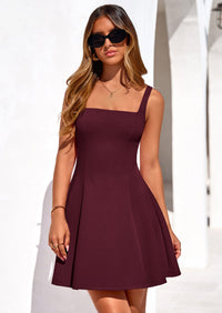 PRETTYGARDEN Summer Dresses for Women Sleeveless A Line Business Casual Formal Cocktail Party Spring Short Dress PRETTYGARDEN