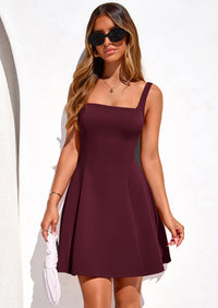 PRETTYGARDEN Summer Dresses for Women Sleeveless A Line Business Casual Formal Cocktail Party Spring Short Dress PRETTYGARDEN