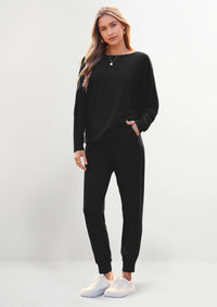 PRETTYGARDEN Women's Fall 2 Piece Lounge Set Long Sleeve Tops Ribbed Pants Spring Matching Sweatsuit Travel Outfits Clothes