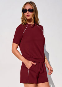 PRETTYGARDEN Sweatsuits Women 2 Piece Outfit Summer Lounge Shorts Sets Matching Spring Travel Beach Vacation Clothes PRETTYGARDEN