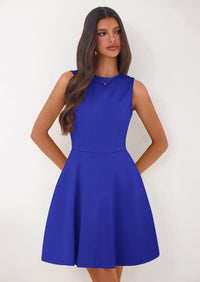 PRETTYGARDEN A Line Dresses for Women Elegant Classy Sleeveless Summer Short Tank Cocktail Party Spring Mini Dress PRETTYGARDEN