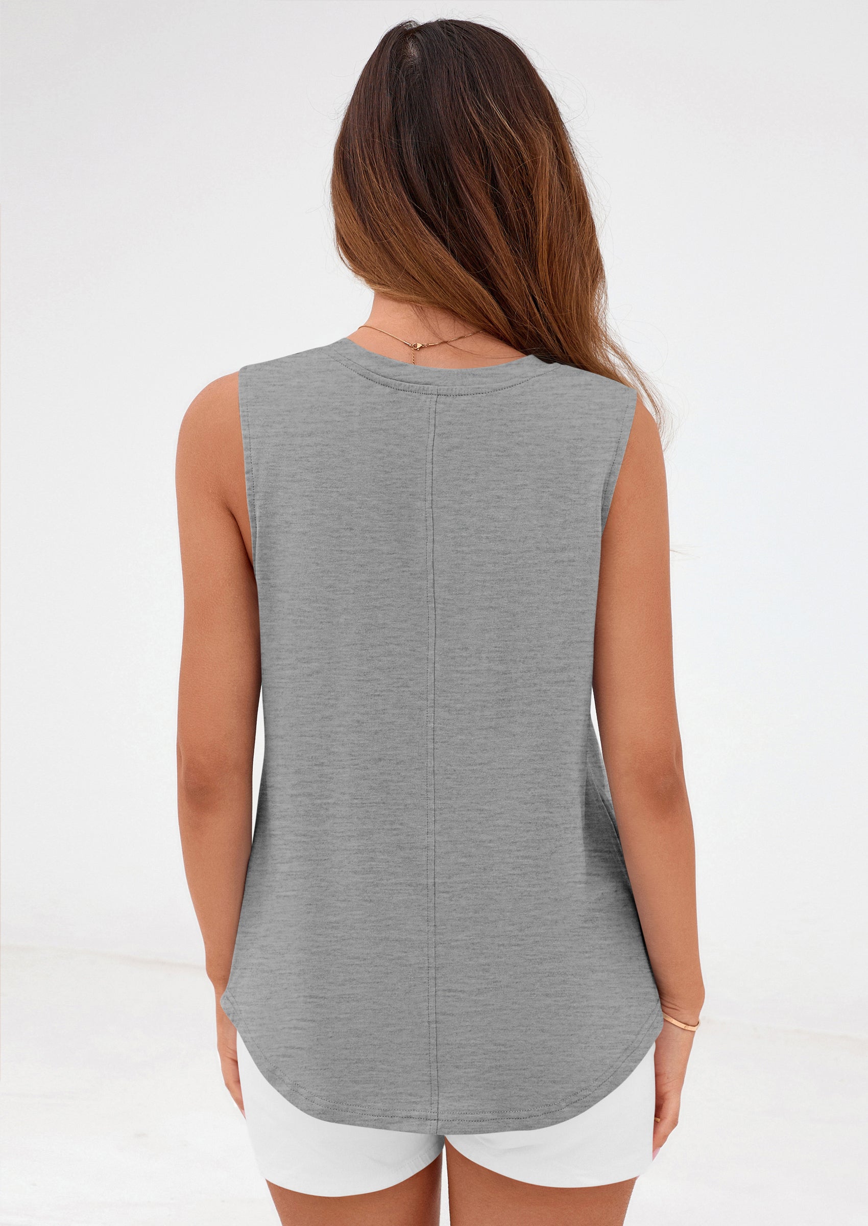 PRETTYGARDEN Womens Summer Tops Spring Fashion Sleeveless Tank Tops Casual Loose Fit Shirts Beach Vacation Clothes PRETTYGARDEN