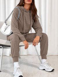 PRETTYGARDEN Women's Two Piece Outfits Sweatsuits Lounge Sets Hoodies Sweatshirt Joggers Sweatpants Fall Fashion Clothes