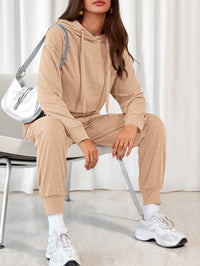 PRETTYGARDEN Women's Two Piece Outfits Sweatsuits Lounge Sets Hoodies Sweatshirt Joggers Sweatpants Fall Fashion Clothes