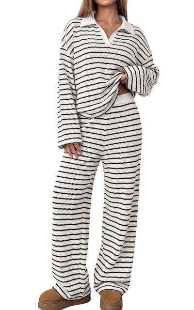 PRETTYGARDEN Women's Fall 2 Piece Lounge Matching Set Airport Outfits