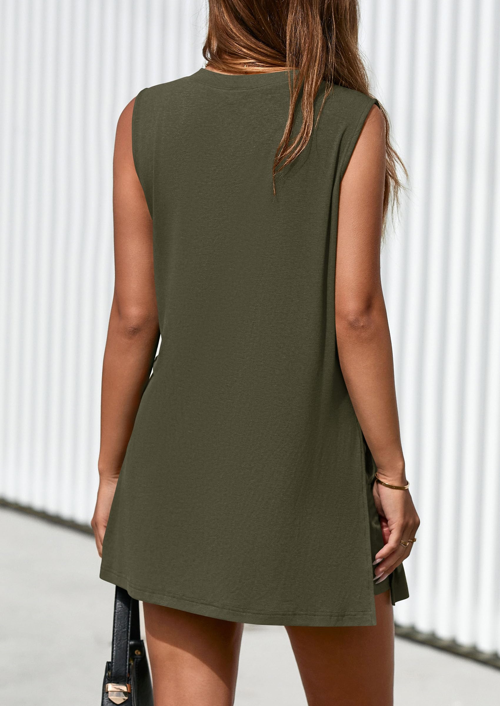 PRETTYGARDEN Women's Two Piece Lounge Set Summer Casual Oversized Shirts Biker Shorts Matching Airport Travel Outfit