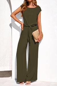 PRETTYGARDEN Women 2 Piece Lounge Sets Casual Summer Outfits Cap Sleeve Strappy Crop Tops Wide Leg Pant Tracksuit PRETTYGARDEN