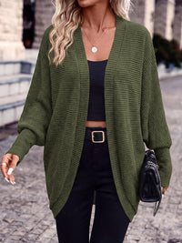 PRETTYGARDEN Batwing Long Sleeve Lightweight Cardigan Sweaters for Women | Batwing Sleeve Long Cardigans, Loose Fit Soft Ribbed Knit Light Weight Sweater, Early Fall Fashion Streetwear, Travel Outfits