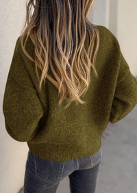 PRETTYGARDEN Cardigan Sweaters for Women Trendy Fall Long Sleeve Button Down Oversized Chunky Knit Sweater Outerwear