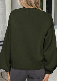 PRETTYGARDEN Women's Winter Cardigan Sweaters Trendy Chunky Knit Long Sleeve Button Up Casual Warm Fall Jackets Coats