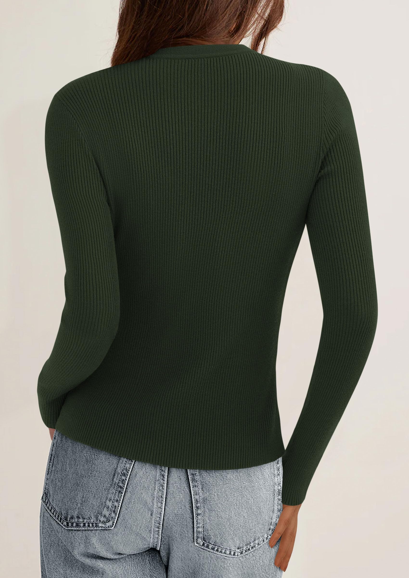 PRETTYGARDEN Womens Fall Cardigan Sweaters Lightweight Long Sleeve Button up Ribbed Knit Tops Winter Fashion Clothes