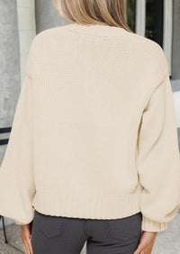 PRETTYGARDEN Women's Winter Cardigan Sweaters Trendy Chunky Knit Long Sleeve Button Up Casual Warm Fall Jackets Coats