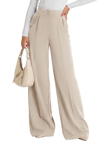 PRETTYGARDEN Women's Wide Leg Work Dress Pants Trousers