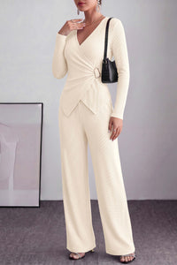 PRETTYGARDEN Women Fall 2 Piece LoungeWear Pant Sets
