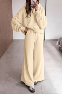 PRETTYGARDEN Women 2 Piece Lounge Sets Long Sleeve Hoodies Wide Leg Sweatpants Sweatsuits Workout Set Fall Outfits 2026