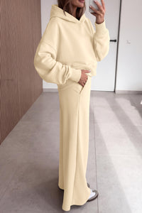 PRETTYGARDEN Women 2 Piece Lounge Sets Long Sleeve Hoodies Wide Leg Sweatpants Sweatsuits Workout Set Fall Outfits 2026