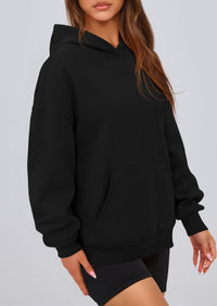 PRETTYGARDEN Womens Oversized Hoodies Fleece Hooded Sweatshirts Long Sleeve Pullover Tops Fall Outfits Winter Clothes