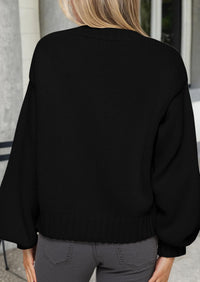 PRETTYGARDEN Women's Winter Cardigan Sweaters Trendy Chunky Knit Long Sleeve Button Up Casual Warm Fall Jackets Coats